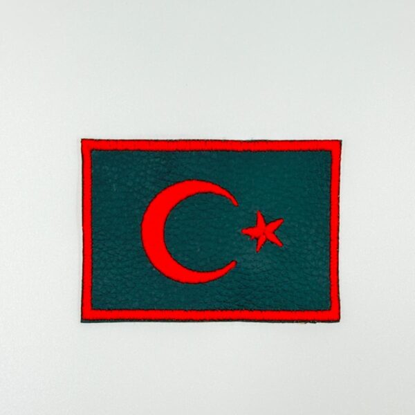 Türk Bayragı Desenli Yelek ve Ceket ,Sirt Patch, Yama
