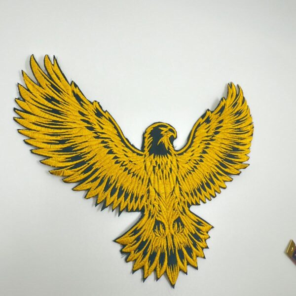 Kartal Stil Motorcu Yelek ve Ceket ,Sırt Patch, Yama